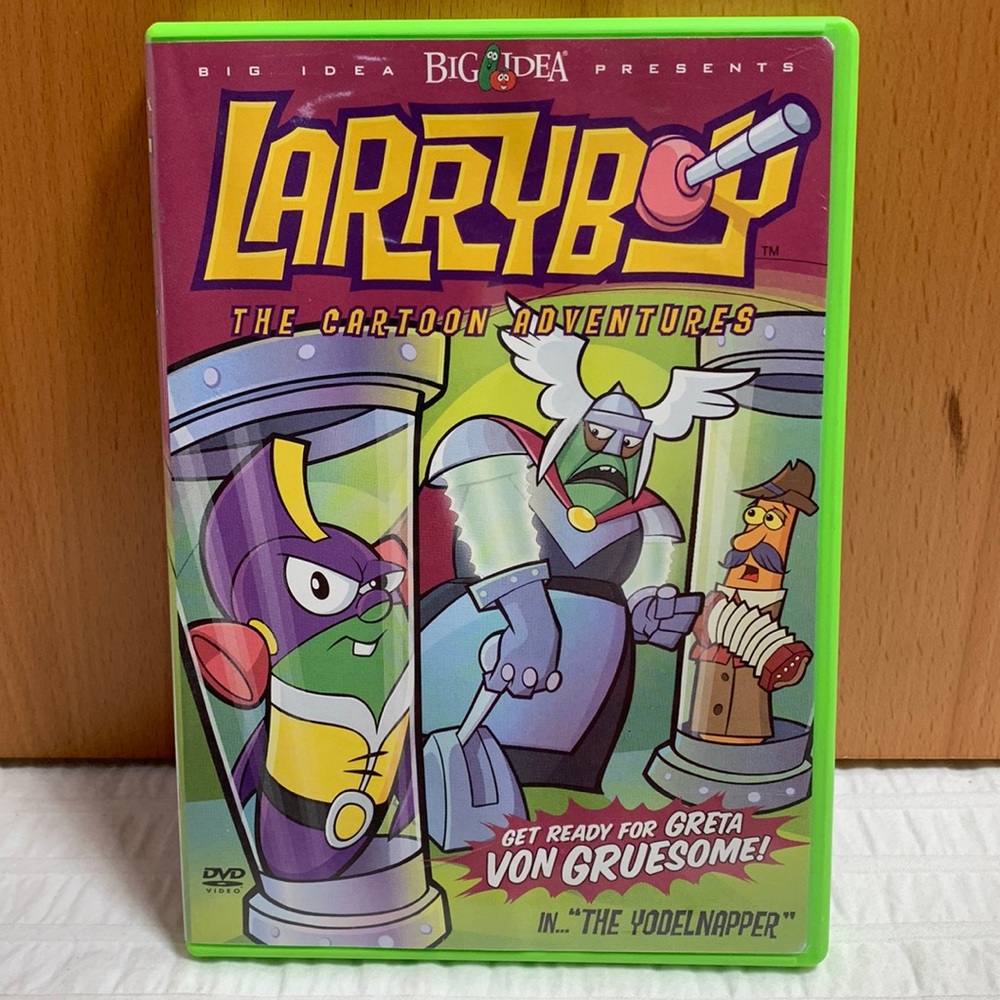 Larryboy Cartoon Adventures DVD by Big Idea, the Makers of VeggieTales